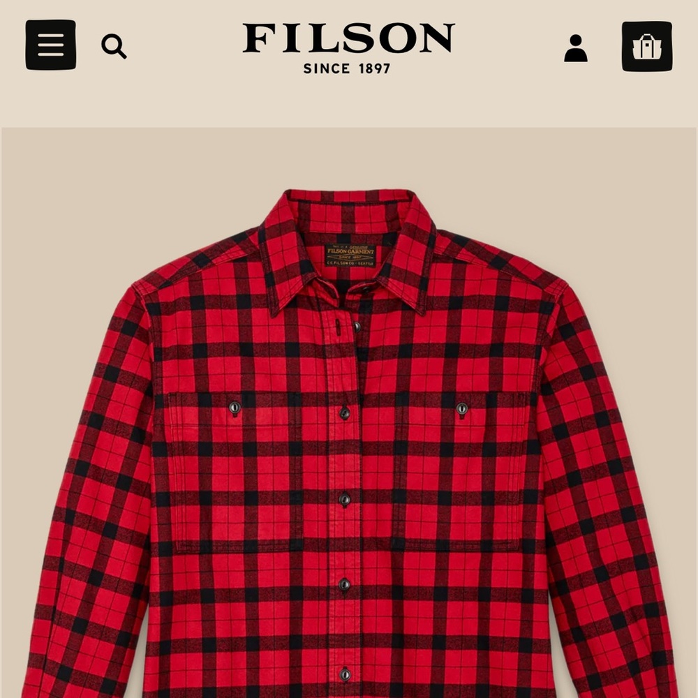Filson Women’s Alaskan Guide Shirt